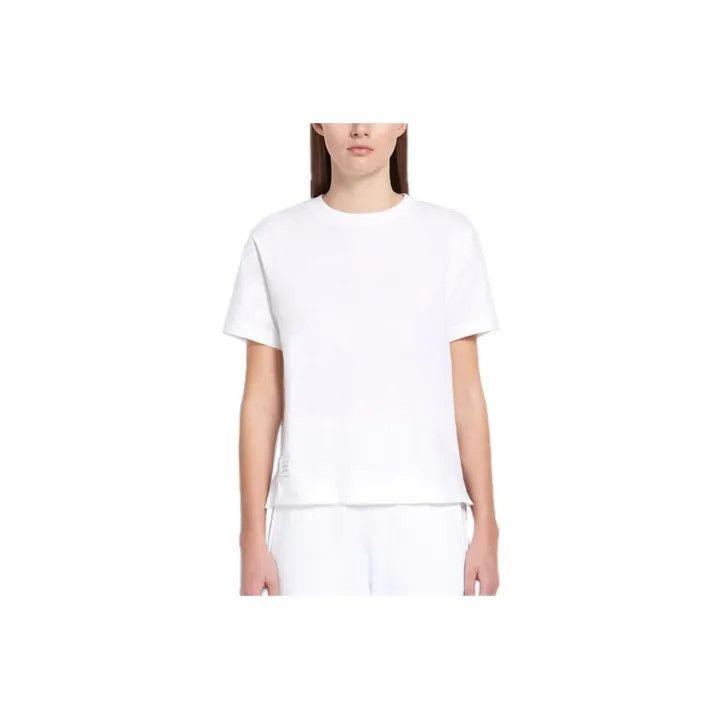 Thom Browne Thom Browne Casual Short-Sleeve T-Shirt for Women 0079 Size S / US 4 / IT 40 - 2 Thumbnail