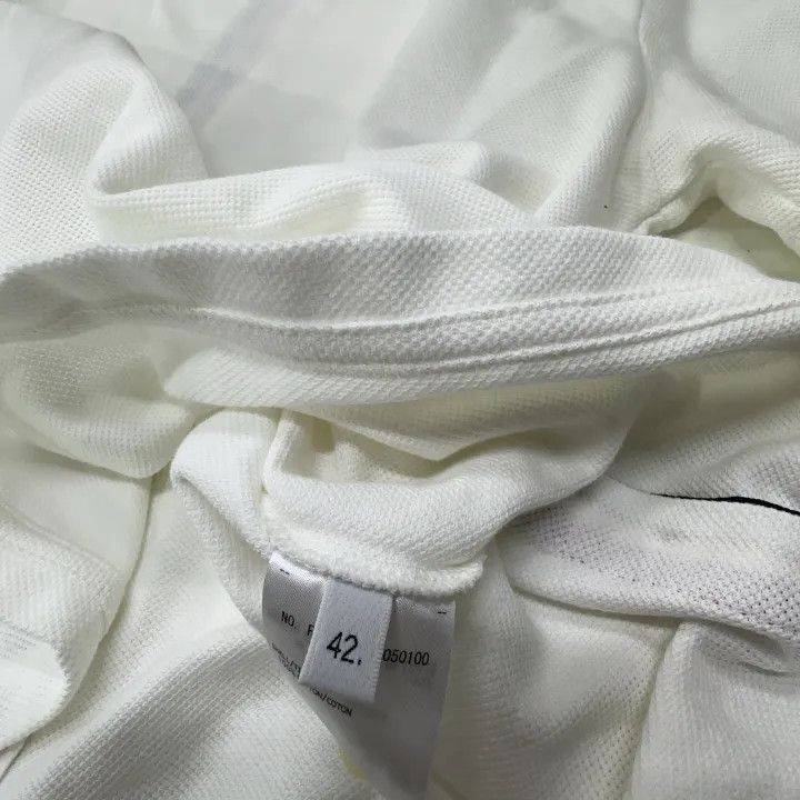 Thom Browne Thom Browne White Short Sleeve T-Shirt 0079 Size L / US 10 / IT 46 - 5 Thumbnail