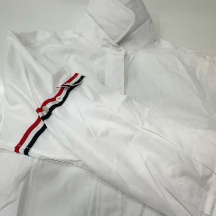 Thom Browne Thom Browne Classic Long Sleeve Shirt for Women 0079 Size M / US 6-8 / IT 42-44 - 9 Thumbnail