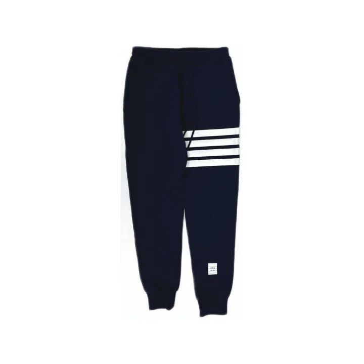 Thom Browne Thom Browne Navy Striped Sweatpants for Women 0079 Size 36" / US 14 / IT 50 - 2 Thumbnail