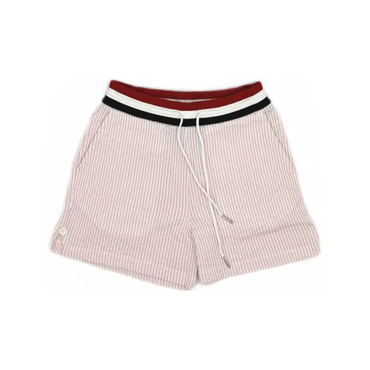 Thom Browne Thom Browne Three-Color Striped Casual Shorts 0079 Size 40" / US 18 - 2 Thumbnail