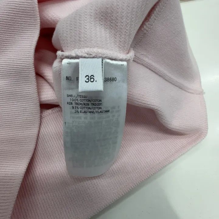 Thom Browne Thom Browne Pink Classic Sweatshirt for Women 0079 Size S / US 4 / IT 40 - 3 Thumbnail