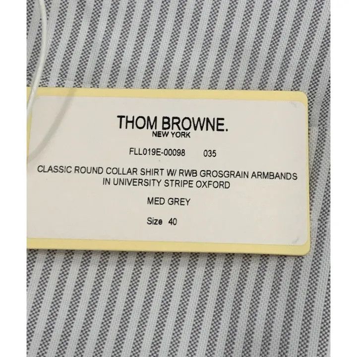 Thom Browne Thom Browne Striped Oxford Shirt for Women 0079 Size M / US 6-8 / IT 42-44 - 4 Thumbnail