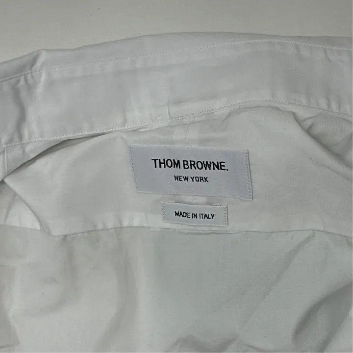Thom Browne Thom Browne Classic Long Sleeve Shirt for Women 0079 Size M / US 6-8 / IT 42-44 - 2 Thumbnail