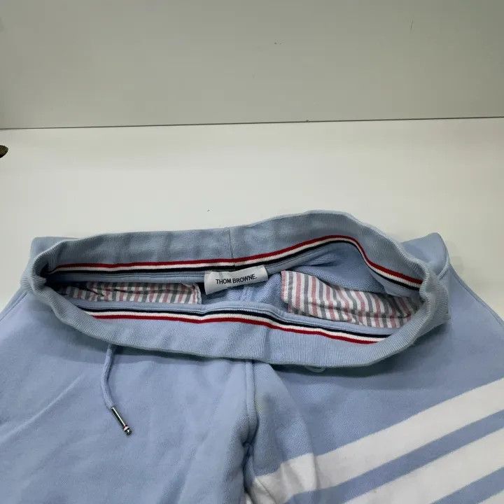 Thom Browne Thom Browne Blue Stripe Drawstring Pants 0079 Size 42" / US 20 - 7 Thumbnail
