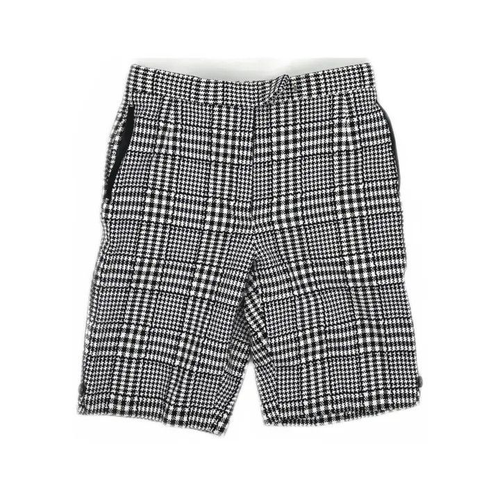 Thom Browne Thom Browne Black Check High-Waisted Shorts 0079 Size 42" / US 20 - 2 Thumbnail
