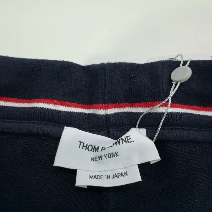 Thom Browne Thom Browne Classic Navy Sweatpants with Logo 0079 Size 40" / US 18 - 5 Thumbnail
