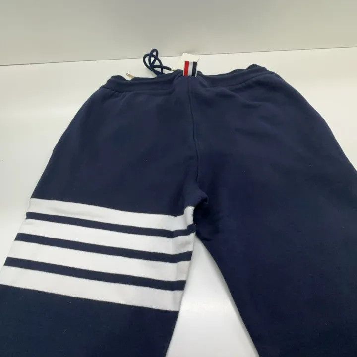 Thom Browne Thom Browne Classic Navy Sweatpants with Logo 0079 Size 40" / US 18 - 11 Thumbnail