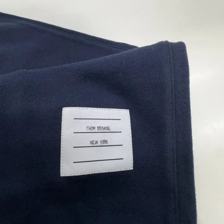Thom Browne Thom Browne Classic Navy Sweatpants with Logo 0079 Size 40" / US 18 - 6 Thumbnail