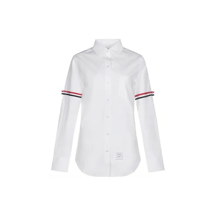 Thom Browne Thom Browne Classic Long Sleeve Shirt for Women 0079 Size S / US 4 / IT 40 - 2 Thumbnail
