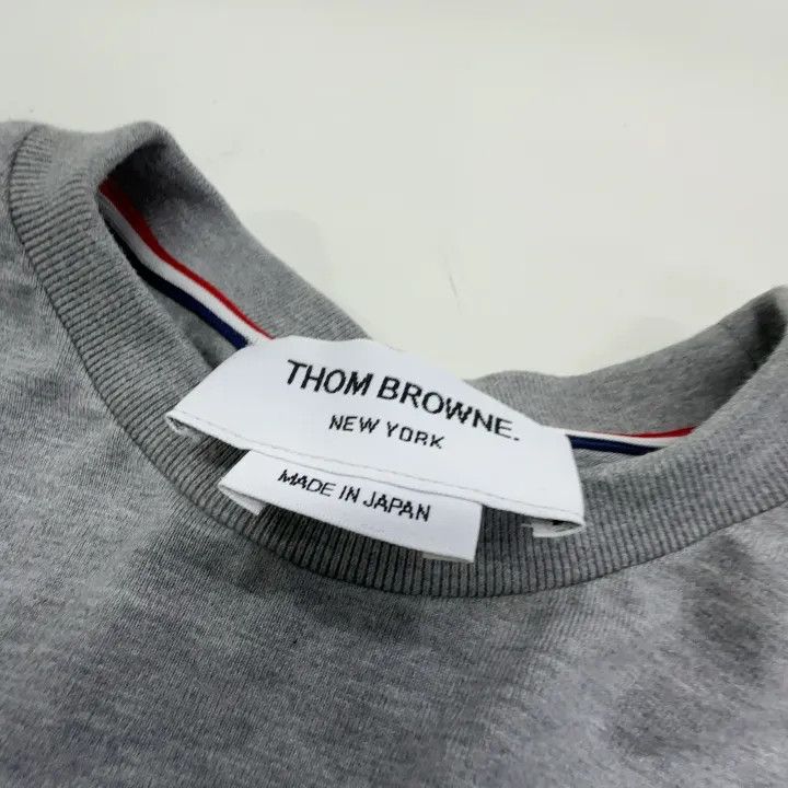 Thom Browne Thom Browne Gray Classic Waffle Zip Sweatshirt 0079 Size M / US 6-8 / IT 42-44 - 4 Thumbnail