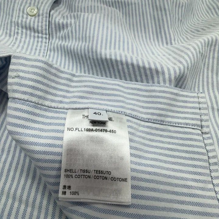 Thom Browne Thom Browne Classic Striped Long Sleeve Shirt 0079 Size M / US 6-8 / IT 42-44 - 5 Thumbnail