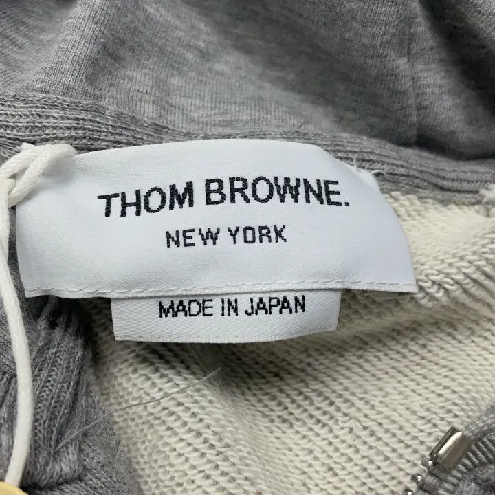 Thom Browne Thom Browne Long Sleeve Zip Hoodie for Women 0079 Size S / US 4 / IT 40 - 5 Thumbnail
