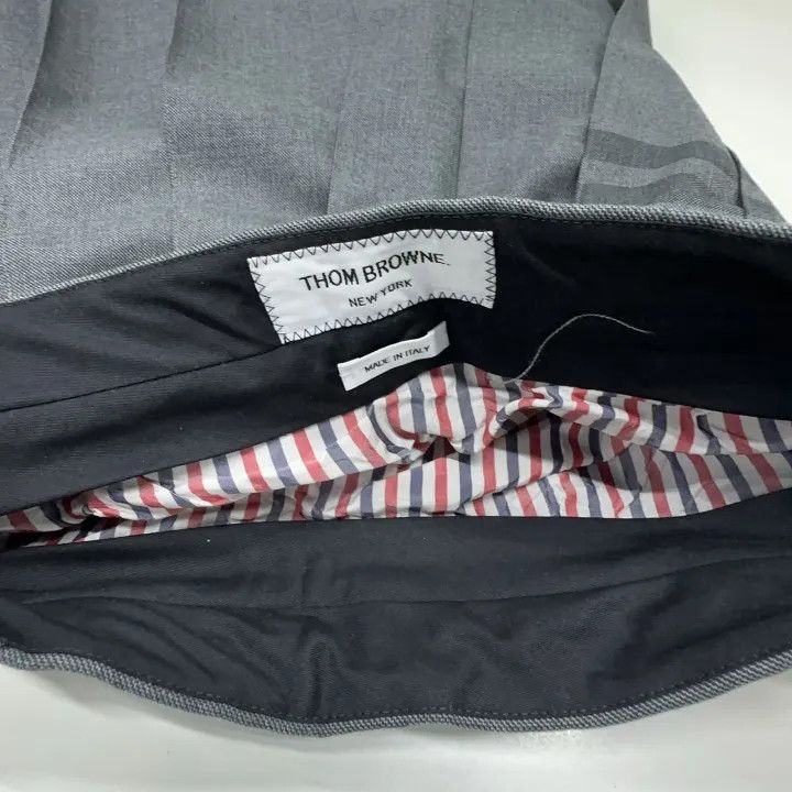 Thom Browne Thom Browne Stylish Pleated Mini Skirt 0079 Size 36" / US 14 / IT 50 - 6 Thumbnail