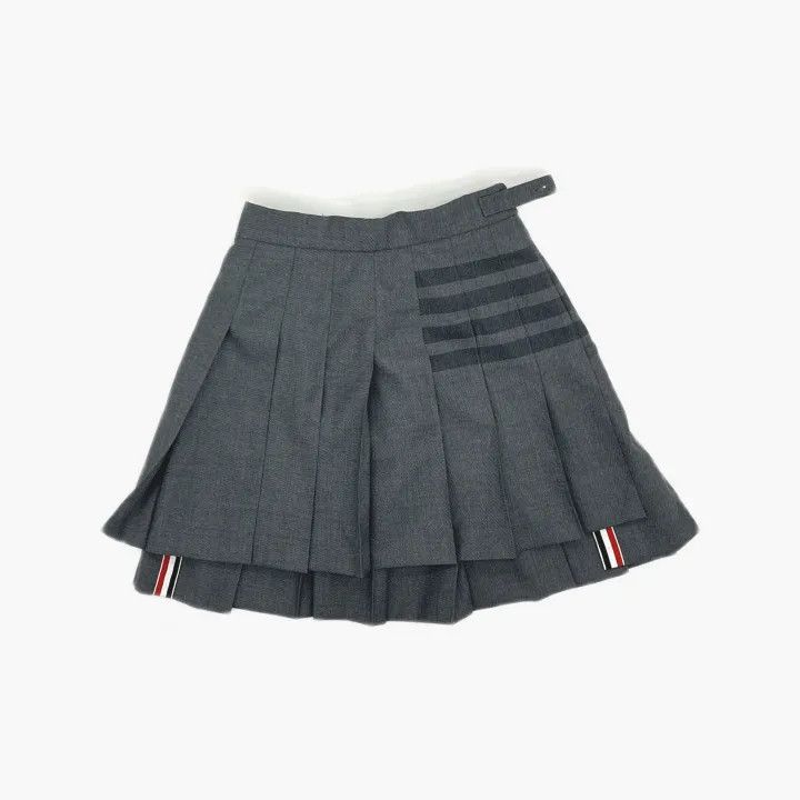 Thom Browne Thom Browne Stylish Pleated Mini Skirt 0079 Size 36" / US 14 / IT 50 - 3 Thumbnail