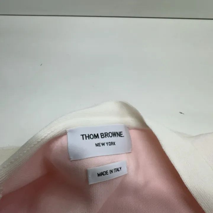Thom Browne Thom Browne Striped Detail Cardigan for Women 0079 Size XS / US 0-2 / IT 36-38 - 5 Thumbnail