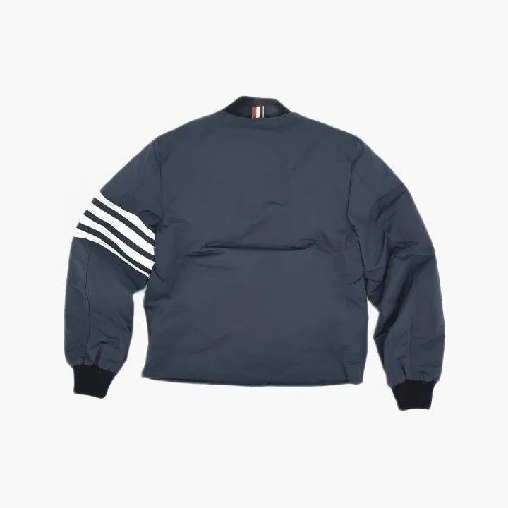 Thom Browne Thom Browne Women's Down Jacket with Four Stripes 0079 Size L / US 10 / IT 46 - 3 Thumbnail