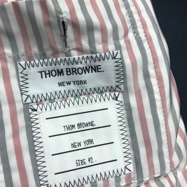 Thom Browne Thom Browne Women's Down Jacket with Four Stripes 0079 Size L / US 10 / IT 46 - 5 Thumbnail