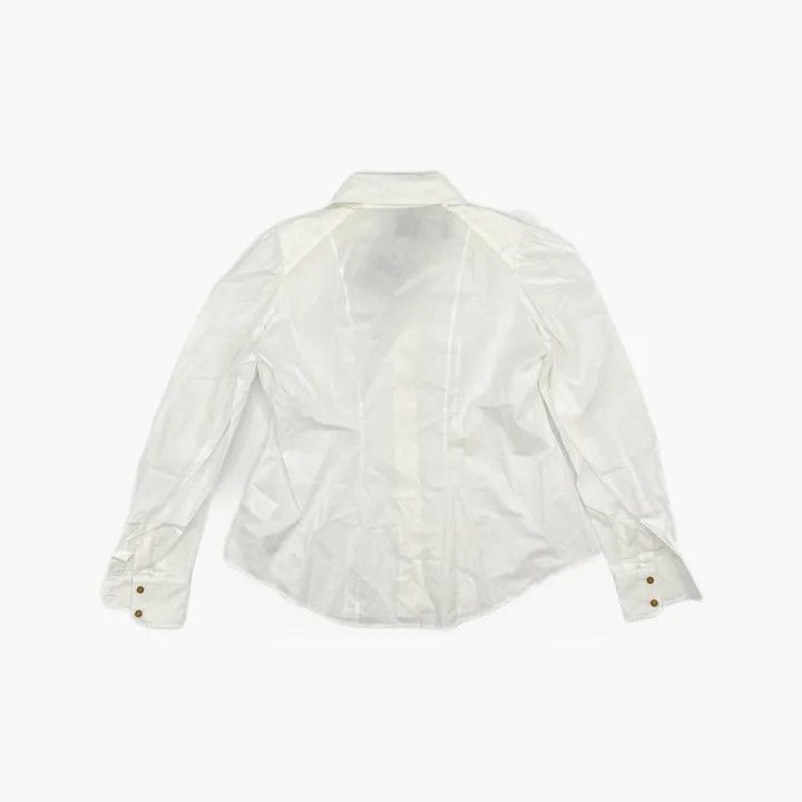 Vivienne Westwood Vivienne Westwood Long Sleeve White Shirt 0079 Size L / US 10 / IT 46 - 3 Thumbnail