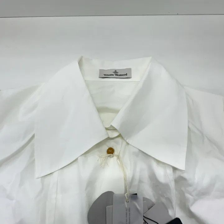 Vivienne Westwood Vivienne Westwood Long Sleeve White Shirt 0079 Size L / US 10 / IT 46 - 8 Thumbnail