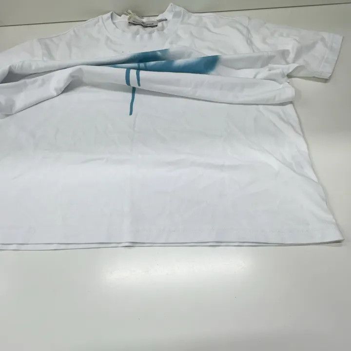 Vivienne Westwood Vivienne Westwood SS23 White Spray Print T-Shirt 0079 Size L / US 10 / IT 46 - 7 Thumbnail