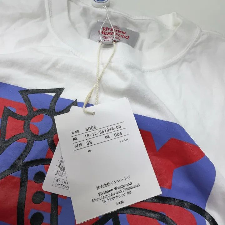 Vivienne Westwood Vivienne Westwood Cotton Graphic T-Shirt for Women 0079 Size M / US 6-8 / IT 42-44 - 4 Thumbnail