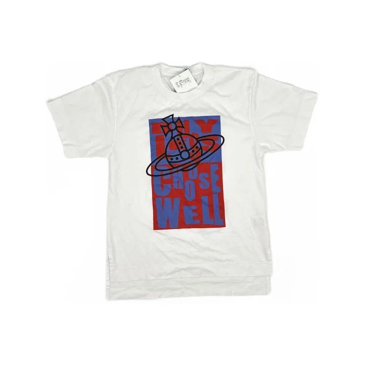Vivienne Westwood Vivienne Westwood Cotton Graphic T-Shirt for Women 0079 Size M / US 6-8 / IT 42-44 - 2 Thumbnail