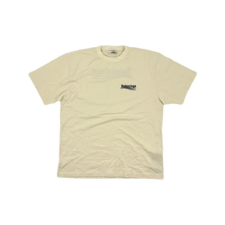 Balenciaga Balenciaga SS22 Logo Graphic Short Sleeve T-Shirt 0079 Size S / US 4 / IT 40 - 2 Thumbnail