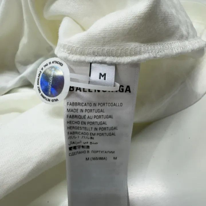 Balenciaga Balenciaga Beach Graphic T-Shirt for Women 0079 Size M / US 6-8 / IT 42-44 - 4 Thumbnail