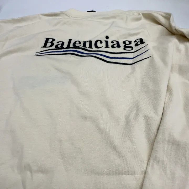 Balenciaga Balenciaga Political Campaign Logo T-Shirt 0079 Size XS / US 0-2 / IT 36-38 - 4 Thumbnail