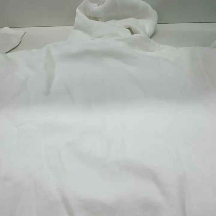 Balenciaga Balenciaga White Cotton Hooded Sweatshirt for Women 0079 Size XS / US 0-2 / IT 36-38 - 6 Thumbnail