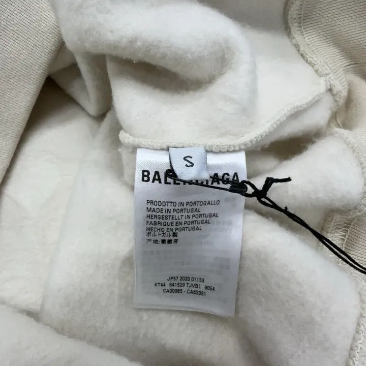 Balenciaga Balenciaga Logo Hooded Sweatshirt for Women 0079 Size S / US 4 / IT 40 - 4 Thumbnail