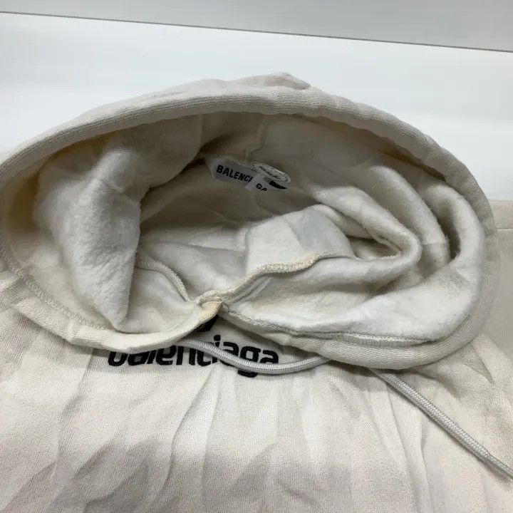 Balenciaga Balenciaga Logo Pullover Hoodie for Women 0079 Size XS / US 0-2 / IT 36-38 - 6 Thumbnail