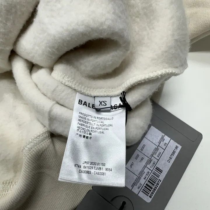 Balenciaga Balenciaga Logo Pullover Hoodie for Women 0079 Size XS / US 0-2 / IT 36-38 - 4 Thumbnail