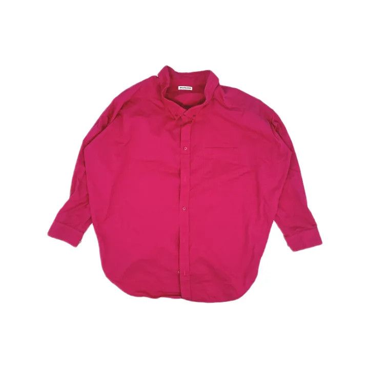 Balenciaga Balenciaga Pink Swing Shirt for Women 0079 Size S / US 4 / IT 40 - 2 Thumbnail