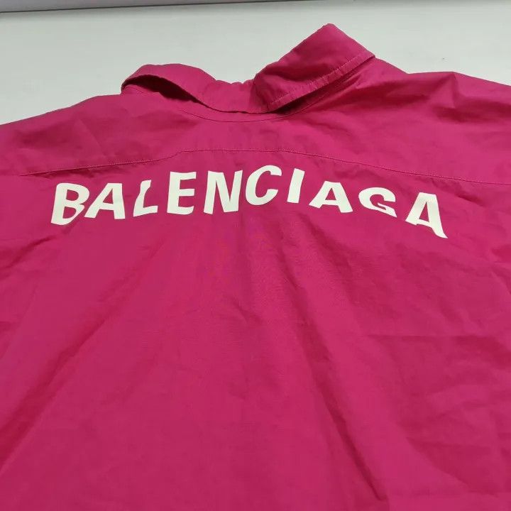 Balenciaga Balenciaga Pink Swing Shirt for Women 0079 Size S / US 4 / IT 40 - 6 Thumbnail
