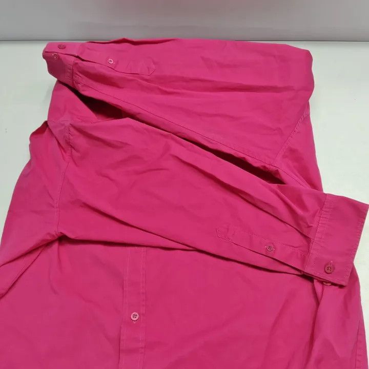 Balenciaga Balenciaga Pink Swing Shirt for Women 0079 Size S / US 4 / IT 40 - 9 Thumbnail
