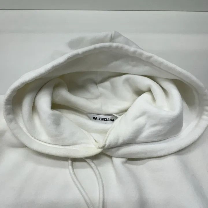 Balenciaga Balenciaga Logo Cotton Hoodie for Women 0079 Size M / US 6-8 / IT 42-44 - 8 Thumbnail