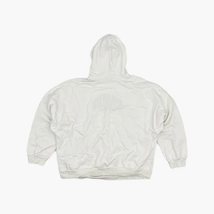Balenciaga Balenciaga White Logo Hoodie for Women 0079 Size S / US 4 / IT 40 - 3 Thumbnail