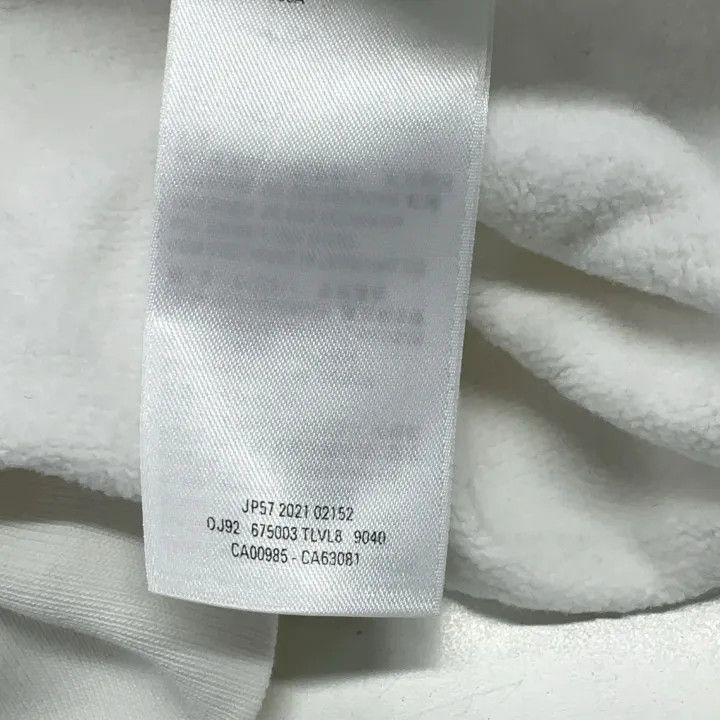Balenciaga Balenciaga White Logo Hoodie for Women 0079 Size S / US 4 / IT 40 - 6 Thumbnail