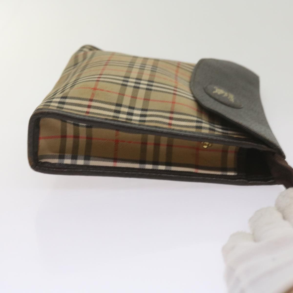 Burberry Burberry Nova Check clutch Size ONE SIZE - 8 Thumbnail