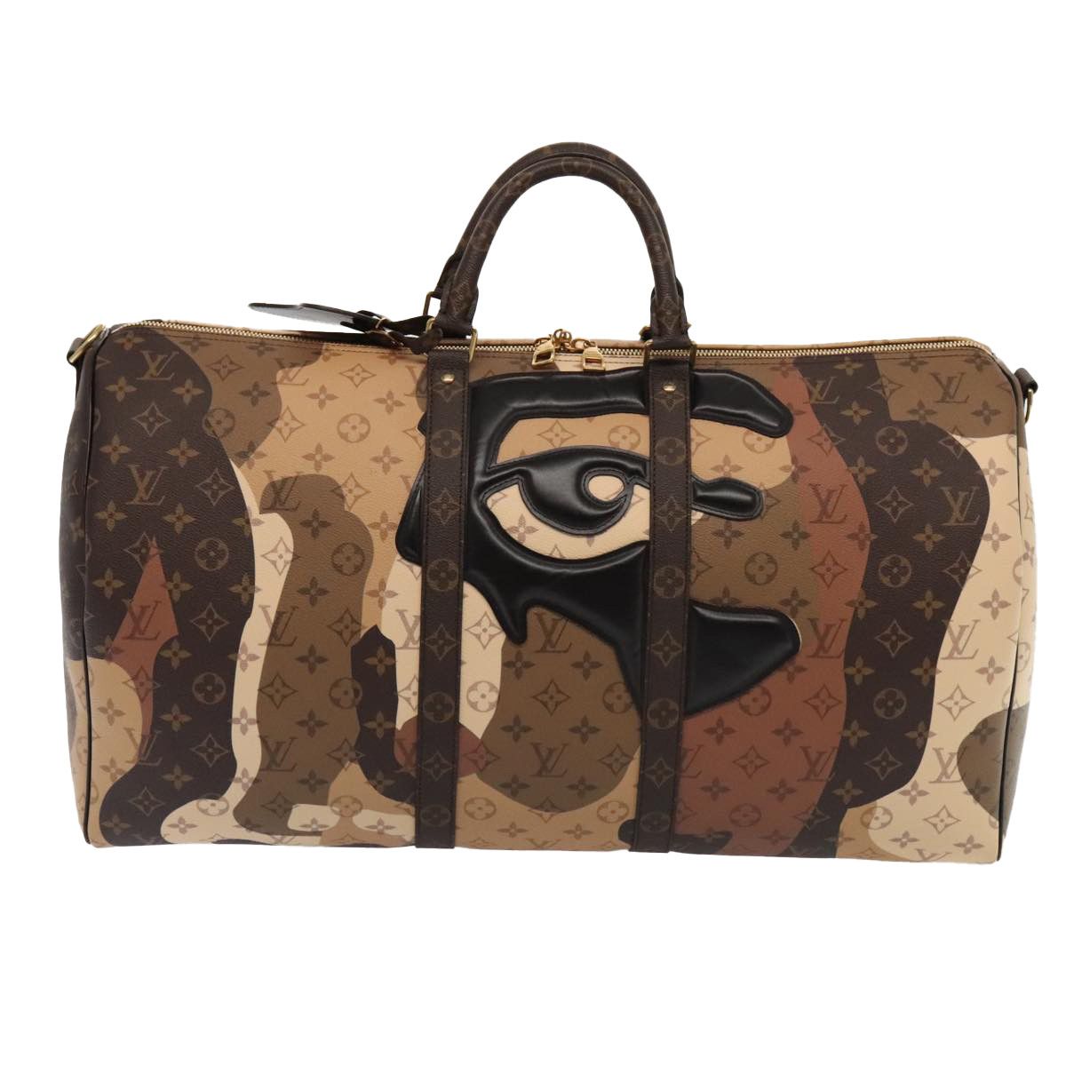 Louis Vuitton Louis Vuitton Keepall Bandouliere 55 travel Size ONE SIZE - 14 Thumbnail