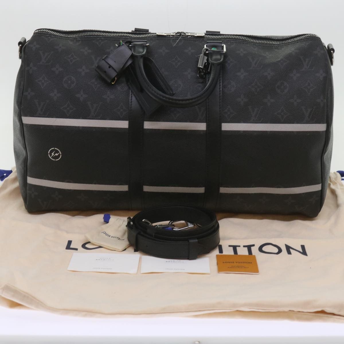 Louis Vuitton Louis Vuitton Keepall Bandouliere 45 travel Size ONE SIZE - 8 Thumbnail
