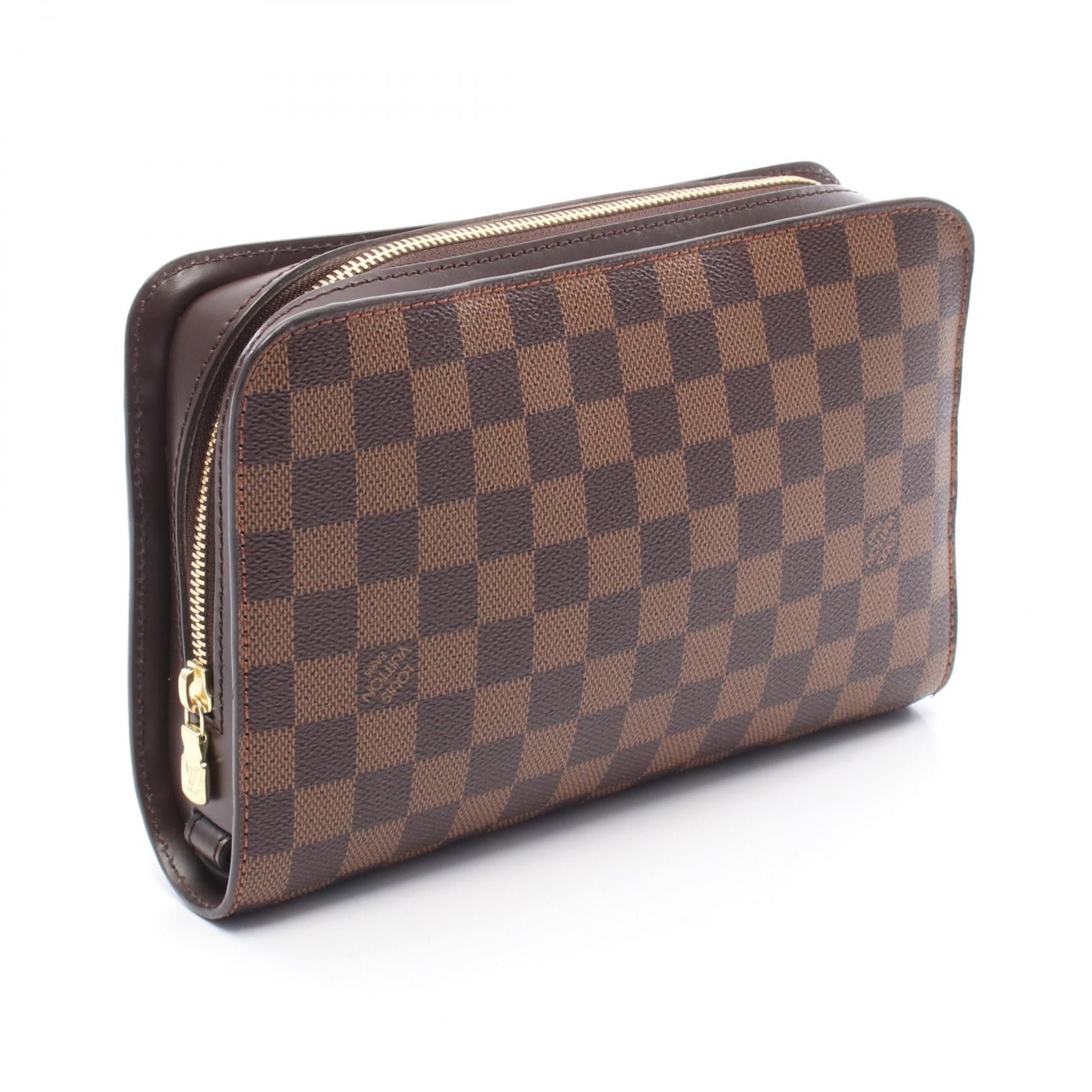 Louis Vuitton Louis Vuitton Louis Vuitton Saint Louis Damier Ebene Clutch Bag Canvas Clutch Bag N51993 Size ONE SIZE - 2 Thumbnail