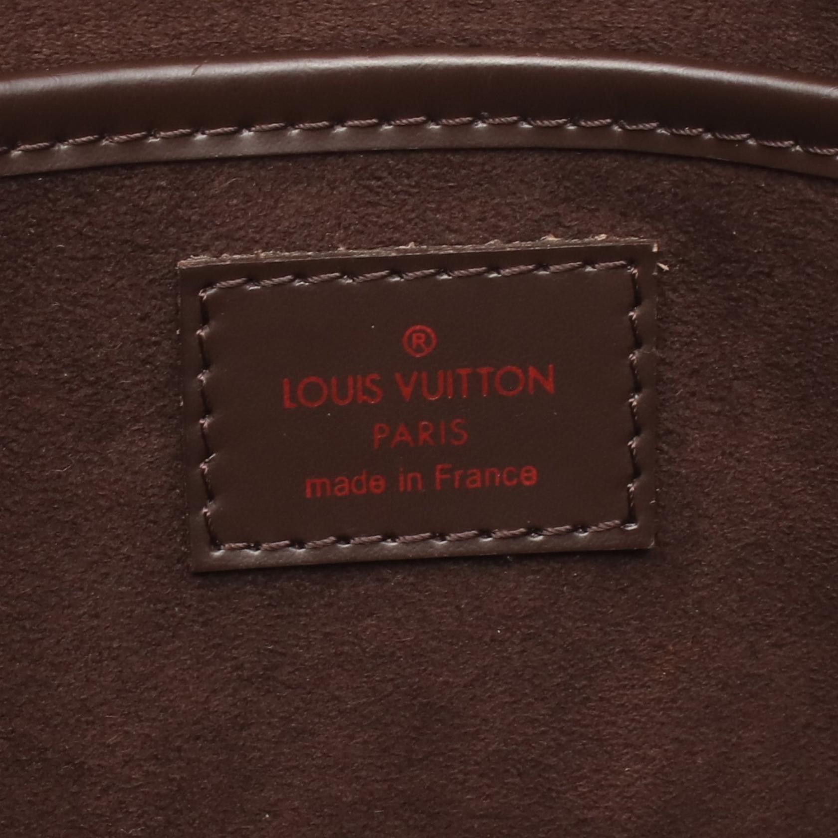 Louis Vuitton Louis Vuitton Louis Vuitton Saint Louis Damier Ebene Clutch Bag Canvas Clutch Bag N51993 Size ONE SIZE - 4 Thumbnail
