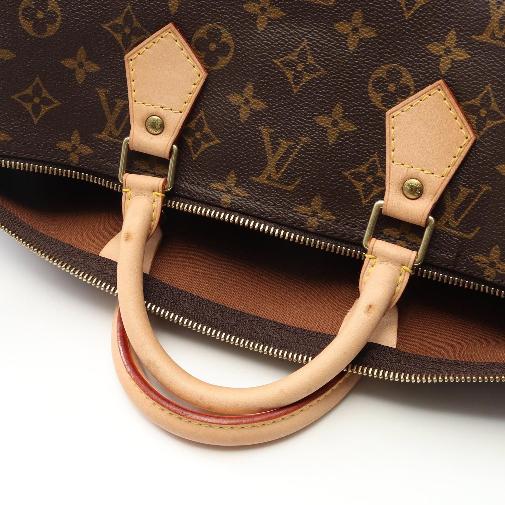 Louis Vuitton Louis Vuitton Louis Vuitton Speedy 40 Monogram Handbag Canvas Handbag M41522 Size ONE SIZE - 6 Thumbnail