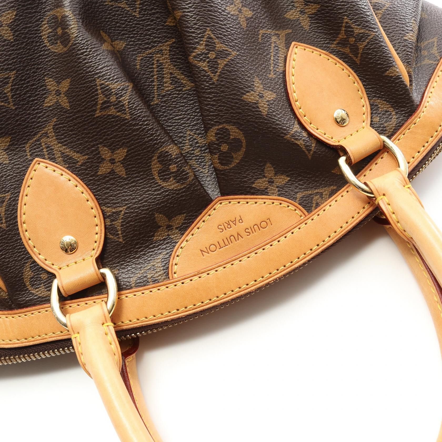 Louis Vuitton Louis Vuitton Louis Vuitton Tivoli PM Monogram Handbag Canvas Handbag M40143 Size ONE SIZE - 8 Thumbnail
