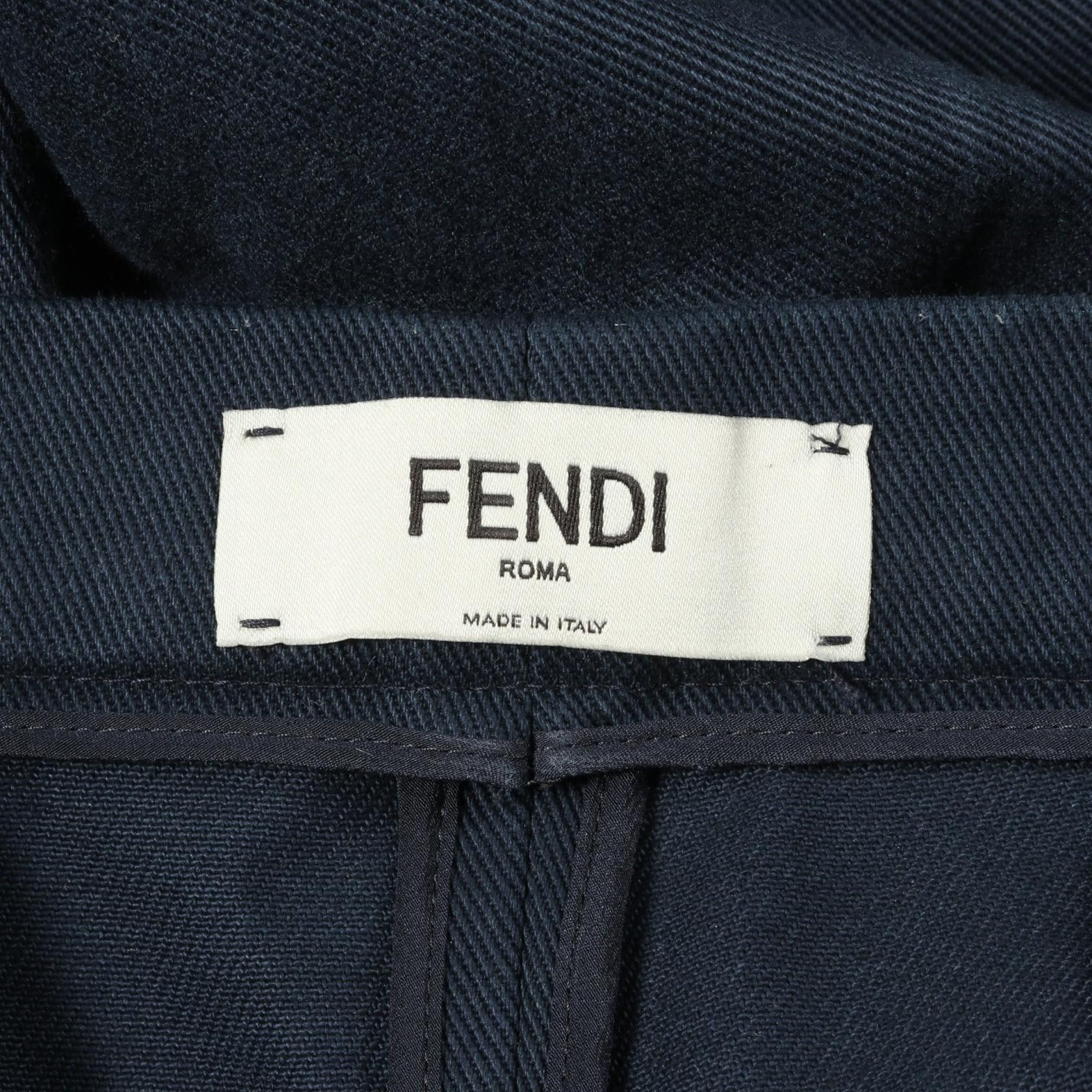Fendi Fendi Fendi FR6077 02W Cotton Pants Cotton Pants FR6077 02W Size ONE SIZE - 3 Thumbnail