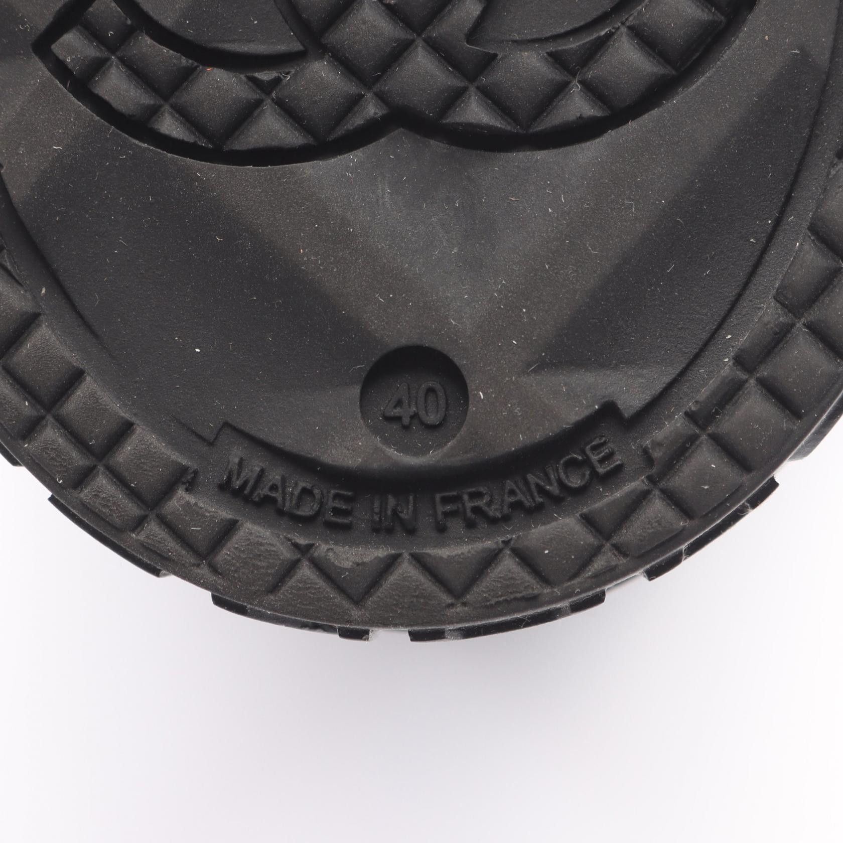 Chanel Chanel Chanel Coco Mark Rubber Boots Plastic Shoes G38355 Size ONE SIZE - 6 Thumbnail