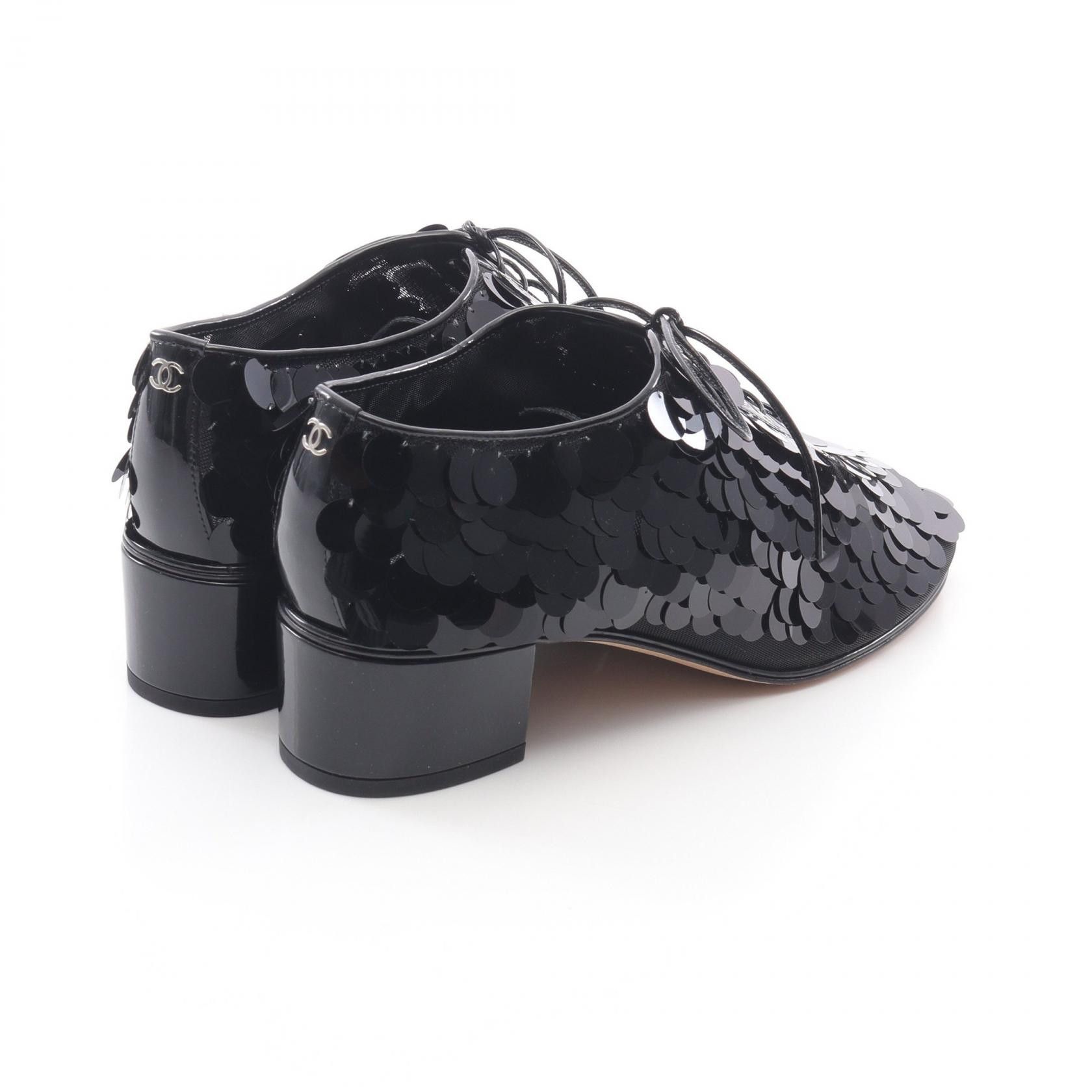 Chanel Chanel Chanel Casual Shoes Patent Leather Fabric Shoes Leather Shoes Size ONE SIZE - 2 Thumbnail